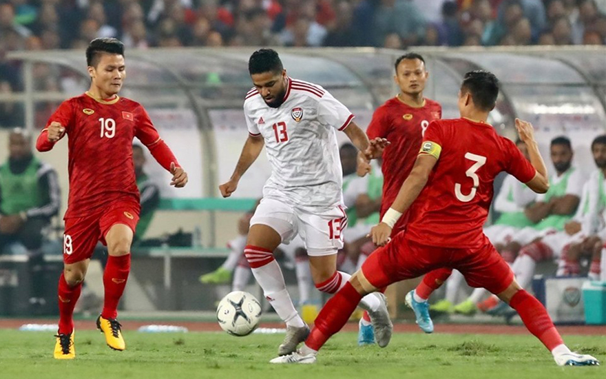 Việt Nam sẽ cùng UAE tranh nhau vị trí đầu bảng G ở trận đấu cuối