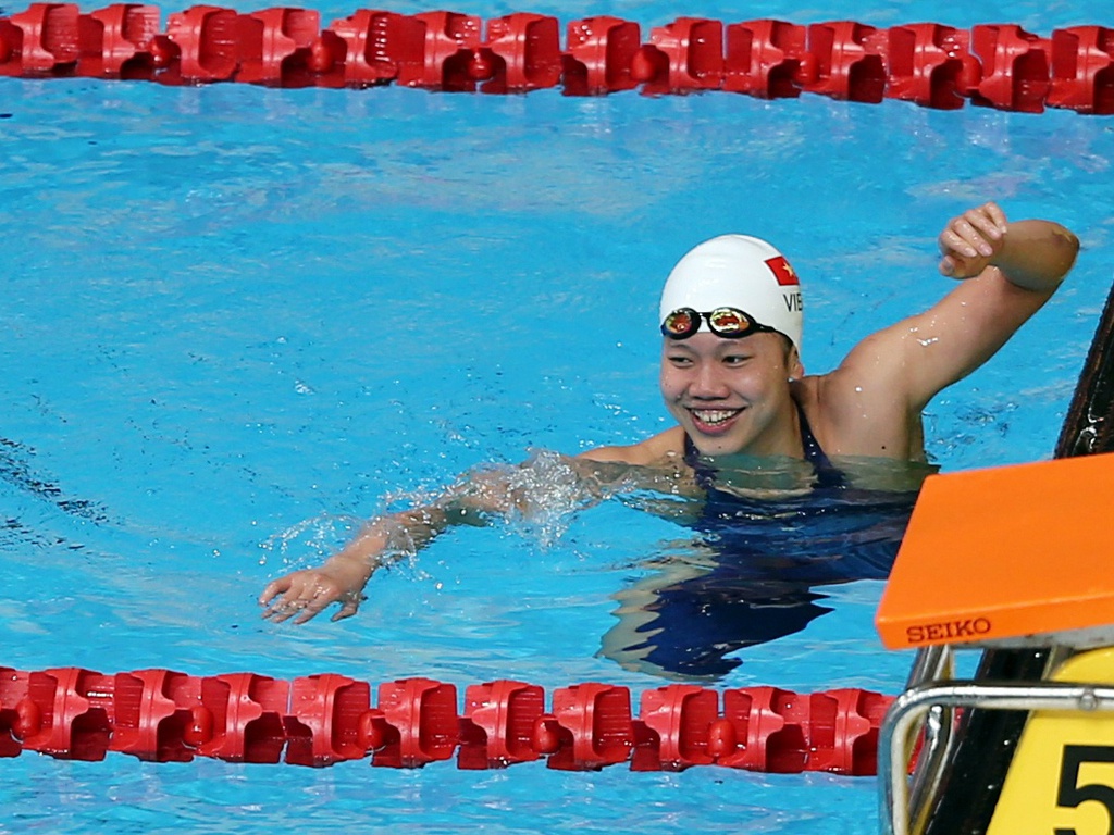 Cô gái vàng của bơi lội Việt Nam được kỳ vọng sẽ tạo nên bất ngờ trong cuộc đua chiều nay
