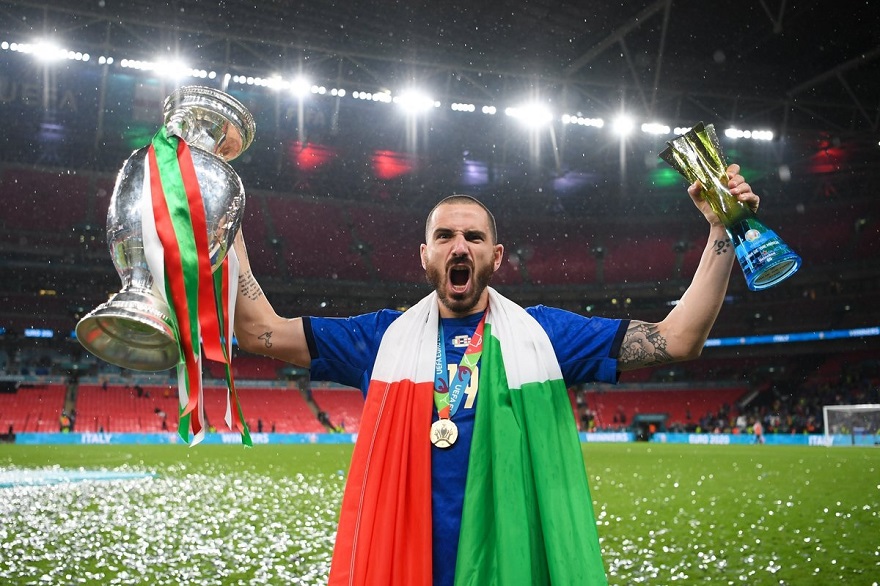 Đội tuyển Ý thực sự may mắn khi sở hữu một người hùng như Leonardo Bonucci