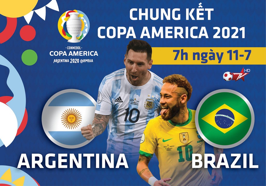 Link xem trực tiếp chung kết Copa America Brazil vs Argentina | Hình 23