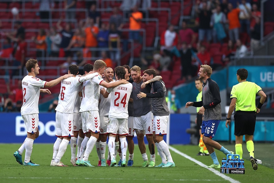 Tuyển Đan Mạch đang viết nên một câu chuyện cổ tích tại EURO 2021