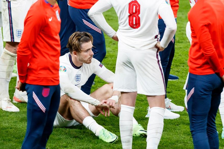 Nỗi buồn của Jack Grealish khi tuyển Anh mất chức vô địch Euro 2021