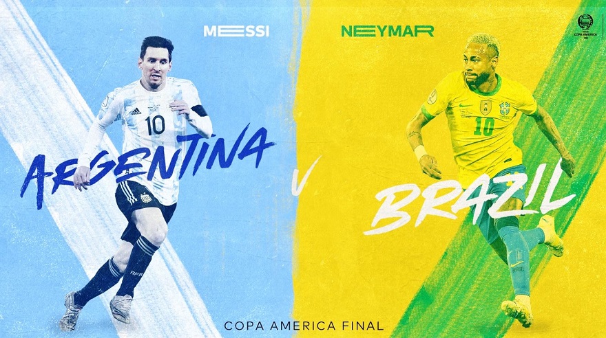 Nhìn lại hành trình vào chung kết Copa America của Brazil và Argentina | Hình 1