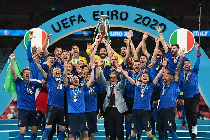 ĐT Italia chính thức trở thành nhà vô địch EURO 2021