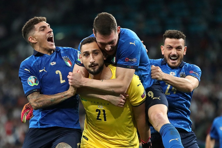 Đội tuyển Ý đánh bại Anh để lên ngôi EURO 2021