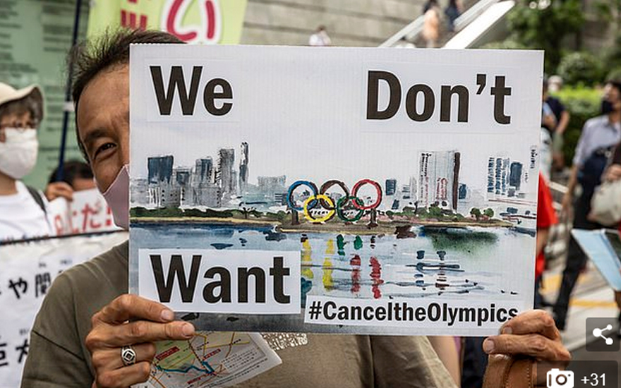 "Chúng tôi không muốn Olympic"