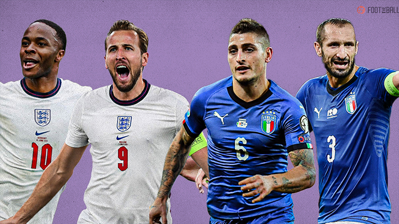 Link xem trực tiếp chung kết EURO 2021 Anh vs Ý