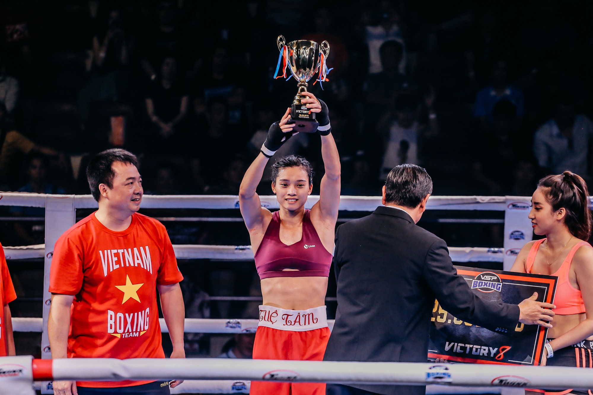 Nguyễn Thị Tâm có trận đấu mở màn ở bộ môn boxing
