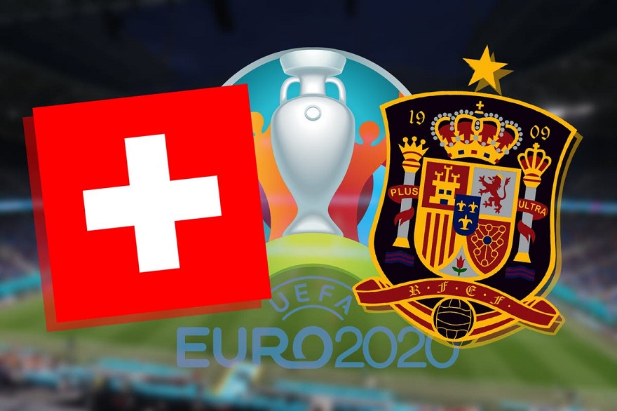 Thụy Sĩ vs Tây Ban Nha sẽ là trận đấu mở màn vòng tứ kết Euro 2021