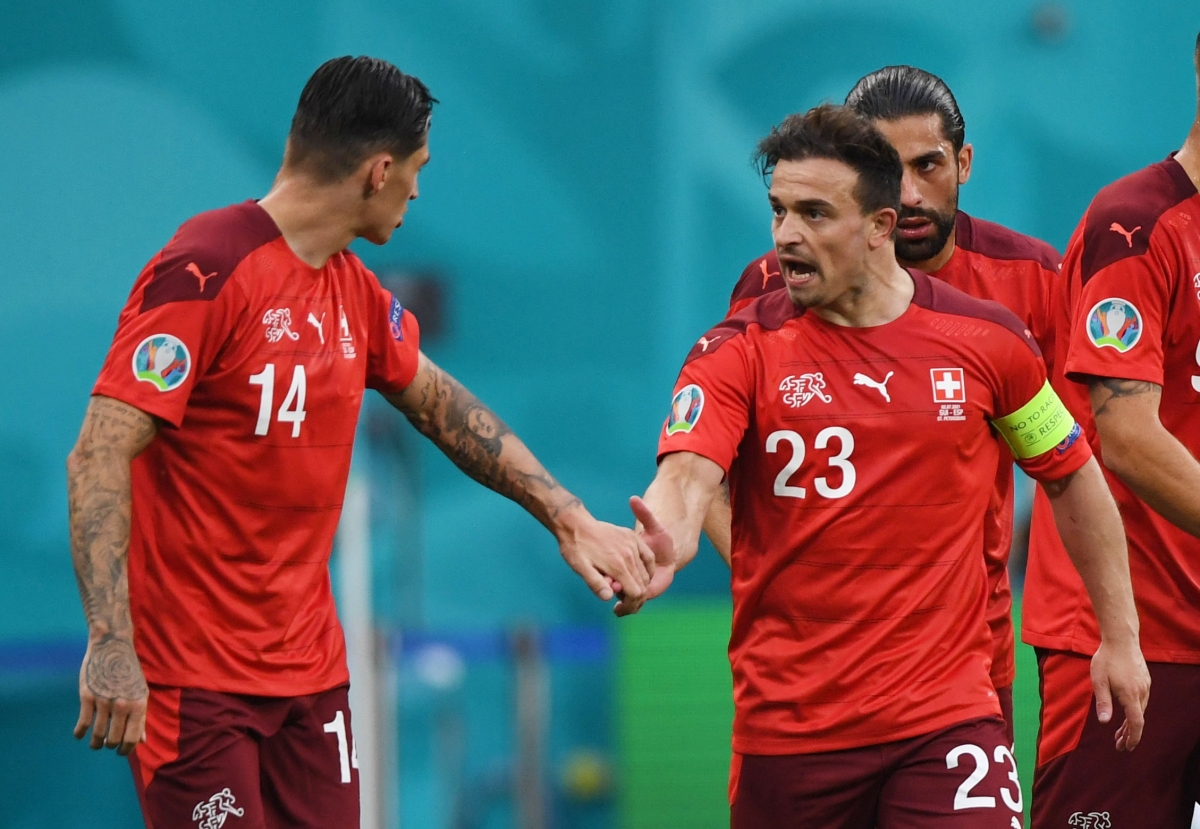 Hành trình tại Euro 2021 của đội tuyển Thụy Sĩ đã kết thúc
