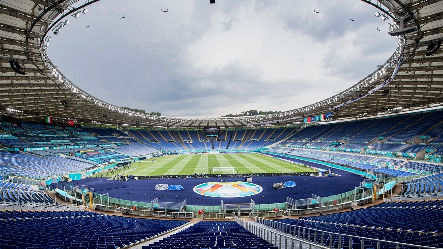 SVĐ Olimpico (Roma, Italia) sẽ là nơi diễn ra trận đấu giữa Ukraine vs Anh