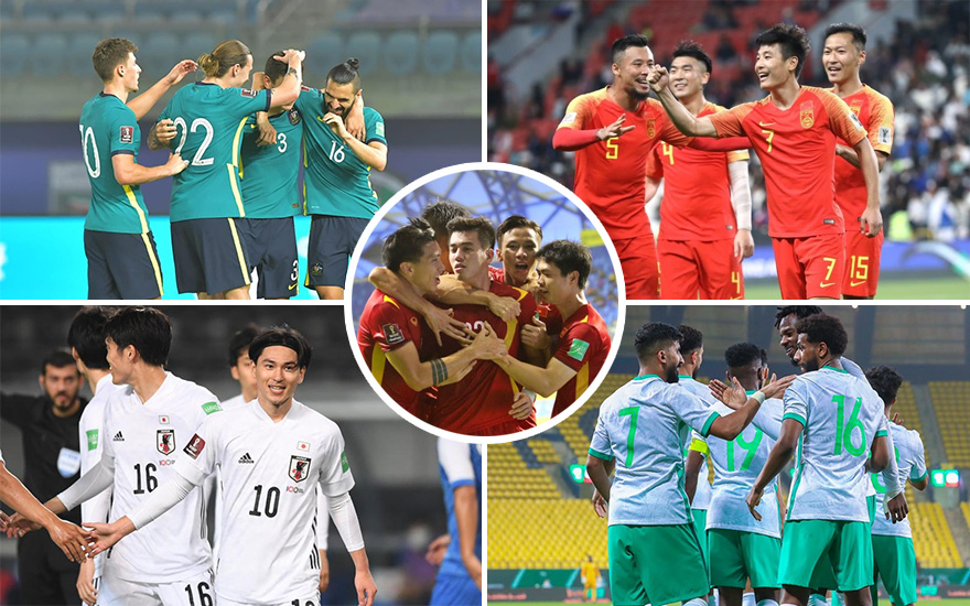 Thành tích đối đầu của Việt Nam với các đội cùng bảng B ở VL World Cup | Hình 1