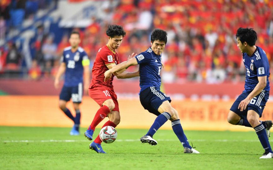 Việt Nam từng thua Nhật Bản 0-1 ở Asian Cup 2019