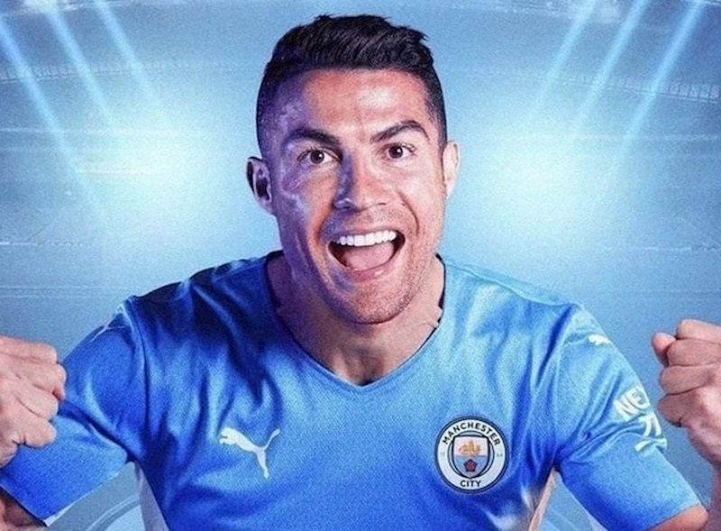 Man City tưởng chừng sẽ là bến đỗ tiếp theo của Ronaldo
