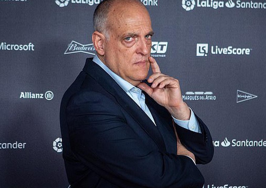Chủ tịch La Liga đương nhiên không vui với những gì đã xảy ra