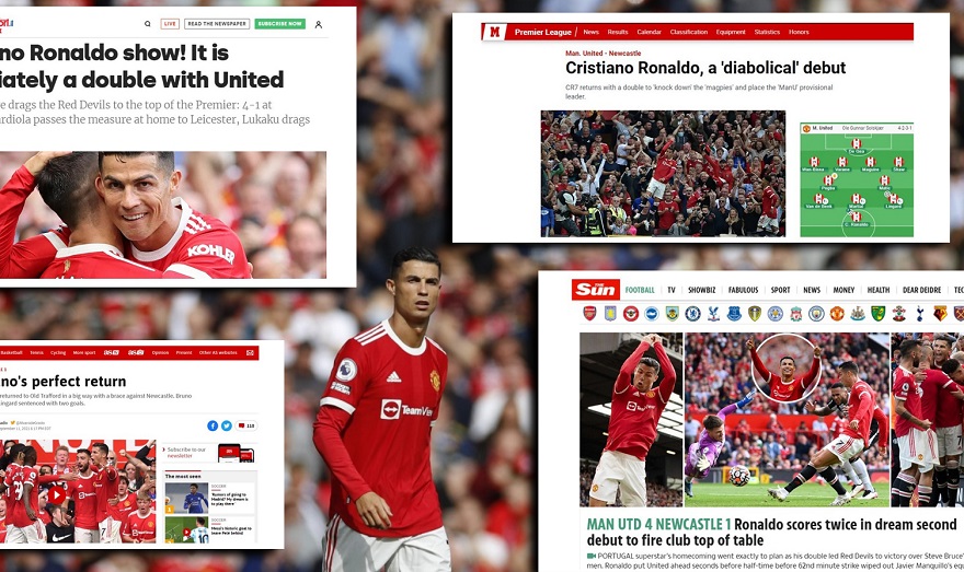Truyền thông thế giới nói gì về màn ra mắt của Ronaldo?
