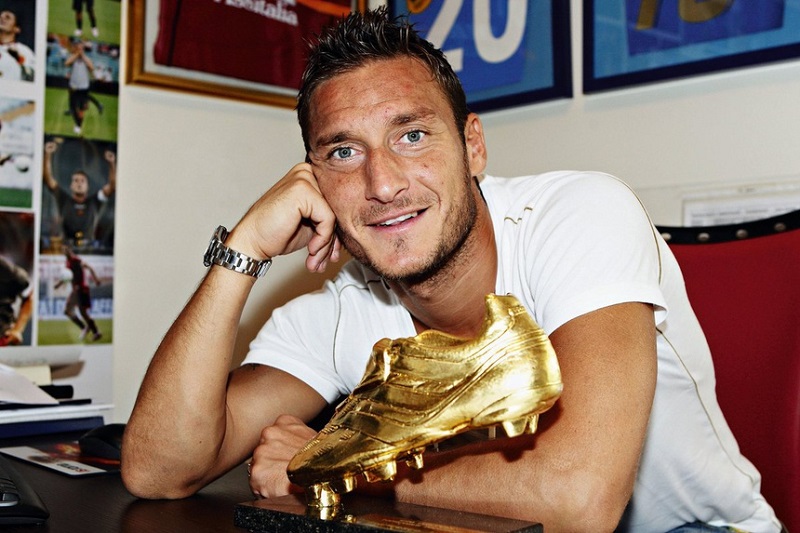 Totti giành danh hiệu năm 2007
