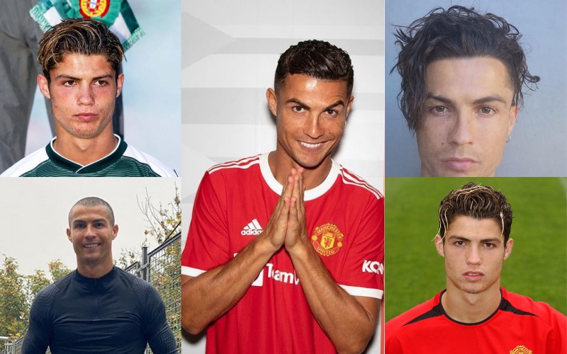 Tổng hợp những kiểu tóc Ronaldo trong thời gian vừa qua | Hình 1