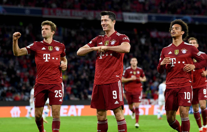 Bayern Munich đã sớm giành tấm vé đi tiếp tại Champions League năm nay