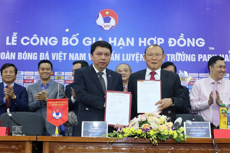 HLV Park tiếp tục dẫn dắt ĐT Việt Nam