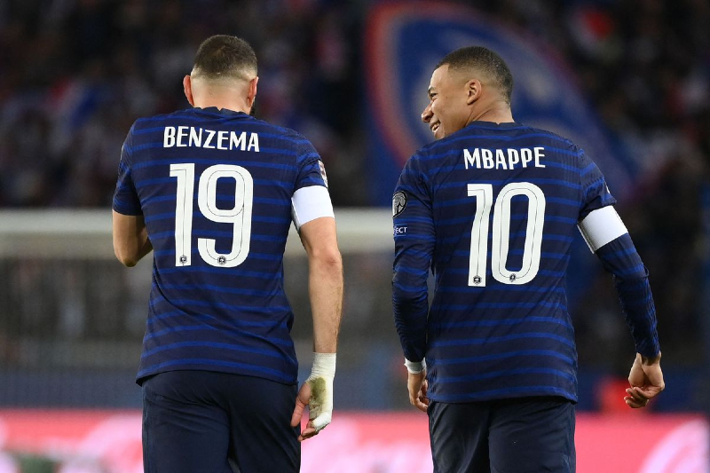 Hàng công của tuyển Pháp đang thể hiện phong độ thăng hoa