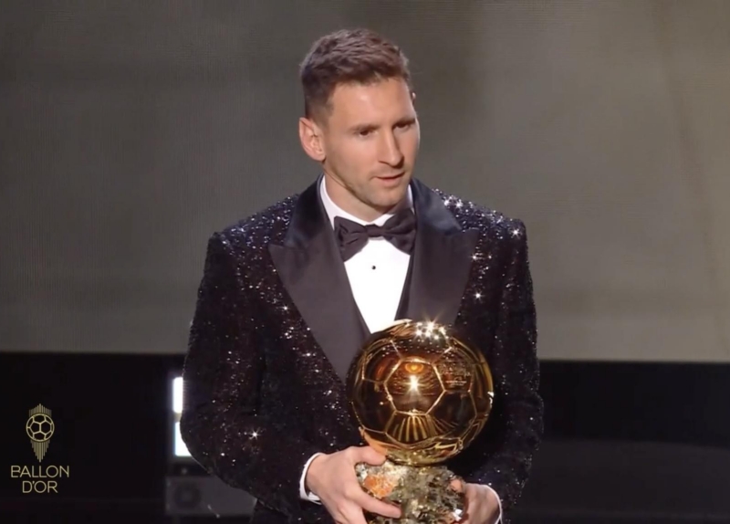 Messi giành Quả bóng vàng lần thứ 7 trong sự nghiệp