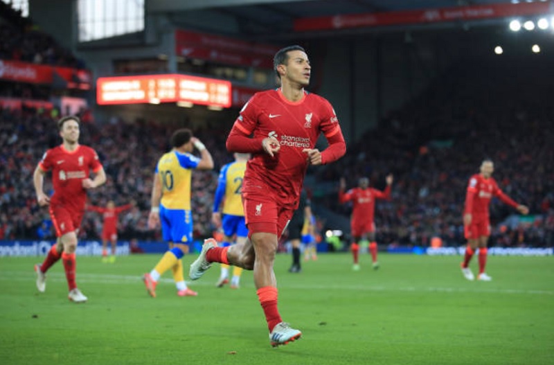 Kết Quả Liverpool Vs Southampton Ngày 27/11: Thiago Alcantara giúp Liverpool nâng tỷ số lên thành 3-0
