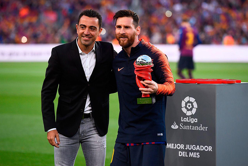 Xavi có thể sẽ là động lực để Messi quay về Barca