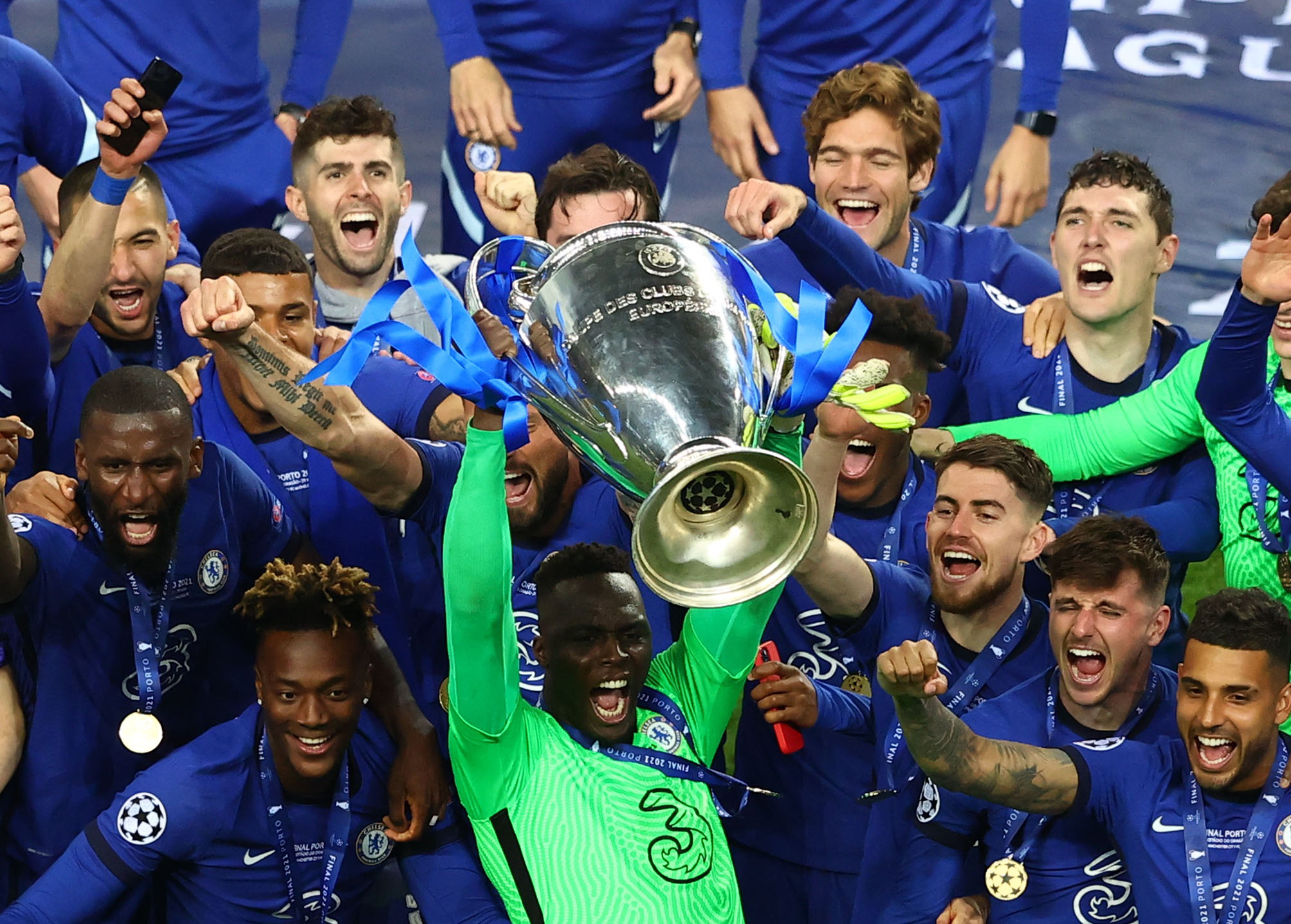 Chelsea đang là đương kim vô địch Champions League