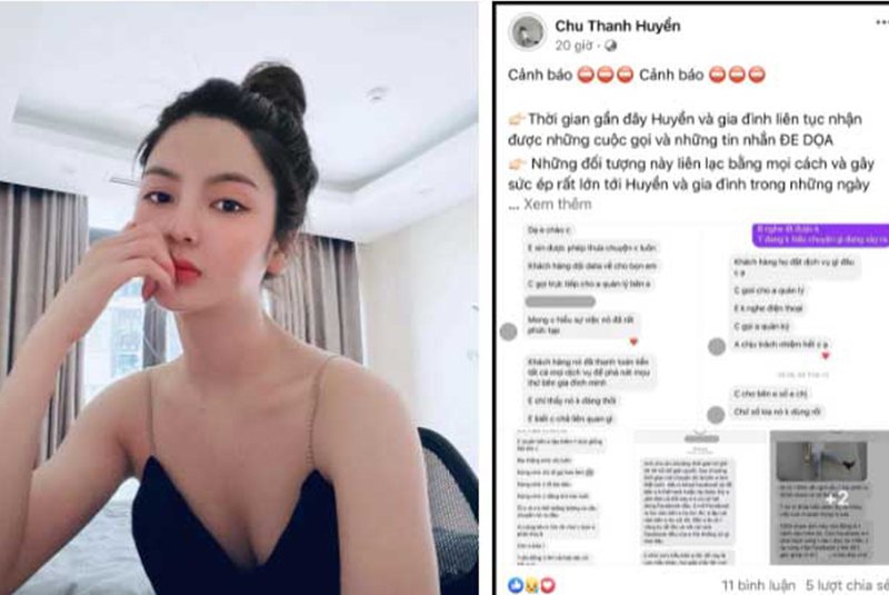Bạn gái tin đồn của Quang Hải lên mạng cầu cứu vì bị kẻ xấu dọa nạt