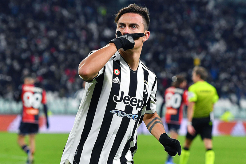 Dybala vẫn tỏa sáng đều đặn trong màu áo Juventus