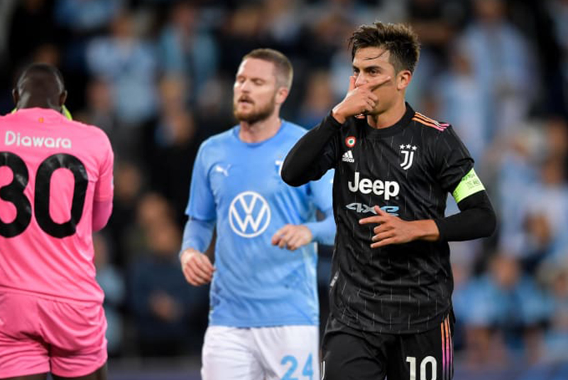 Juventus từng đả bại Malmo với tỷ số 3-0 ở lượt đi