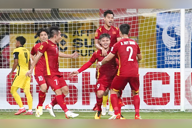 Việt nam đang đạt trạng thái hưng phấn tại AFF Cup 2021