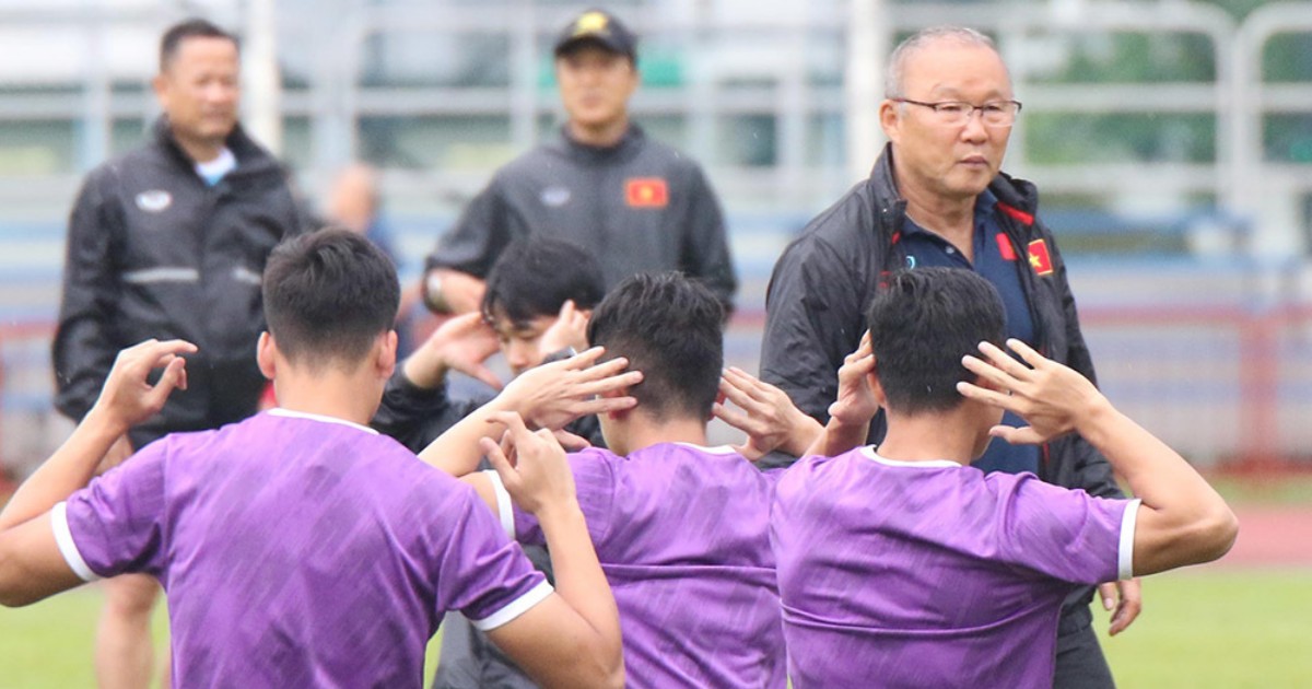 HLV Park Hang-seo khiển trách đội tuyển Việt Nam