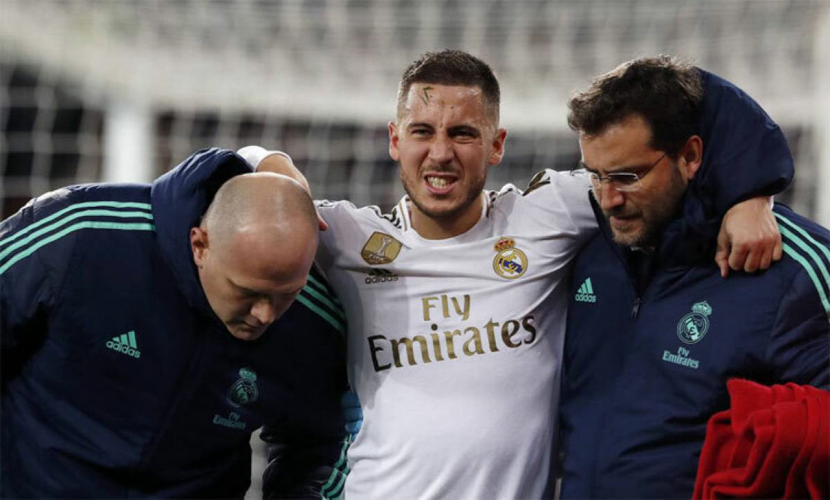 Sự nghiệp của Eden Hazard ở Real Madrid gắn liền với các chấn thương