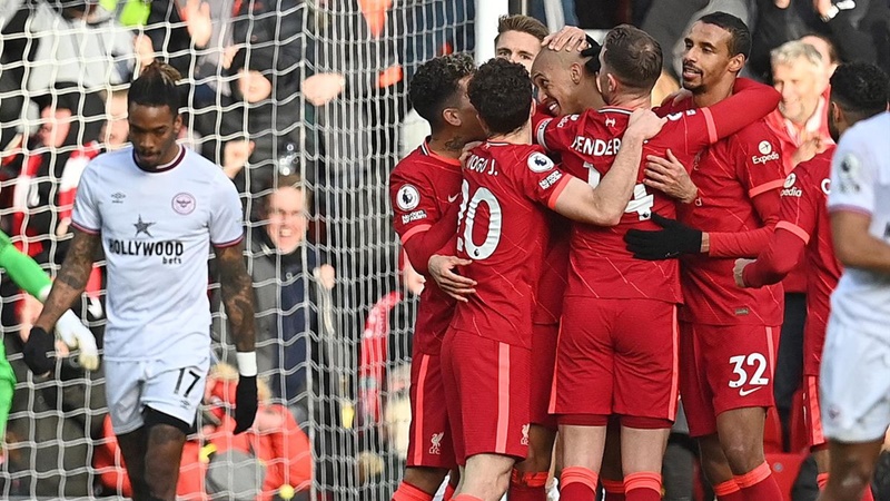 Kết quả Liverpool vs Brentford, 21h ngày 16/1