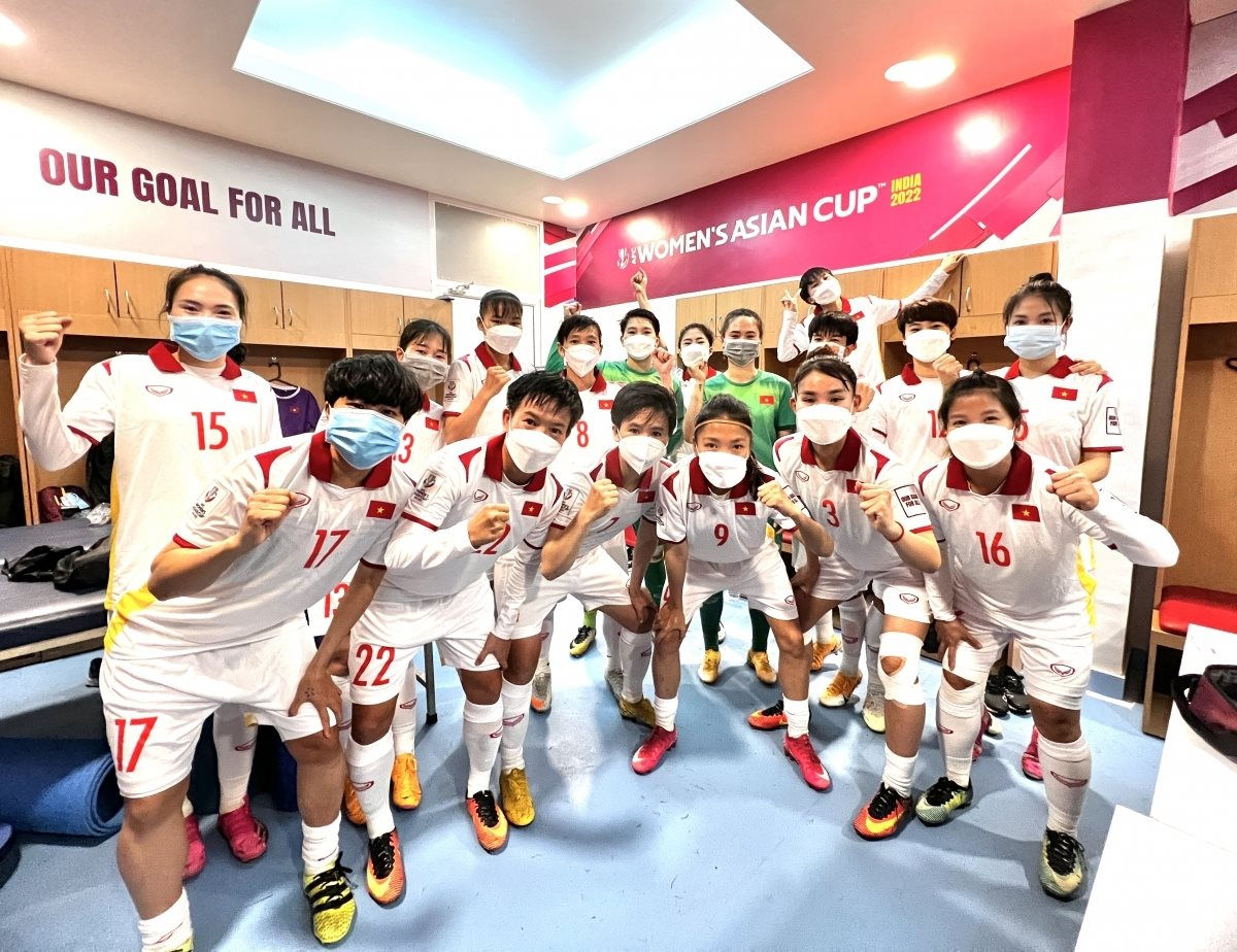 Đội tuyển nữ Việt Nam rất nỗ lực hướng đến tấm vé dự World Cup 2023