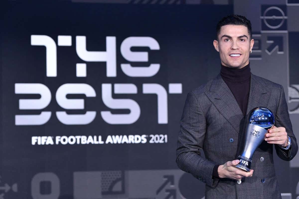 Ronaldo tiết lộ mục tiêu gây sốc trong lễ trao giải FIFA The Best 2021