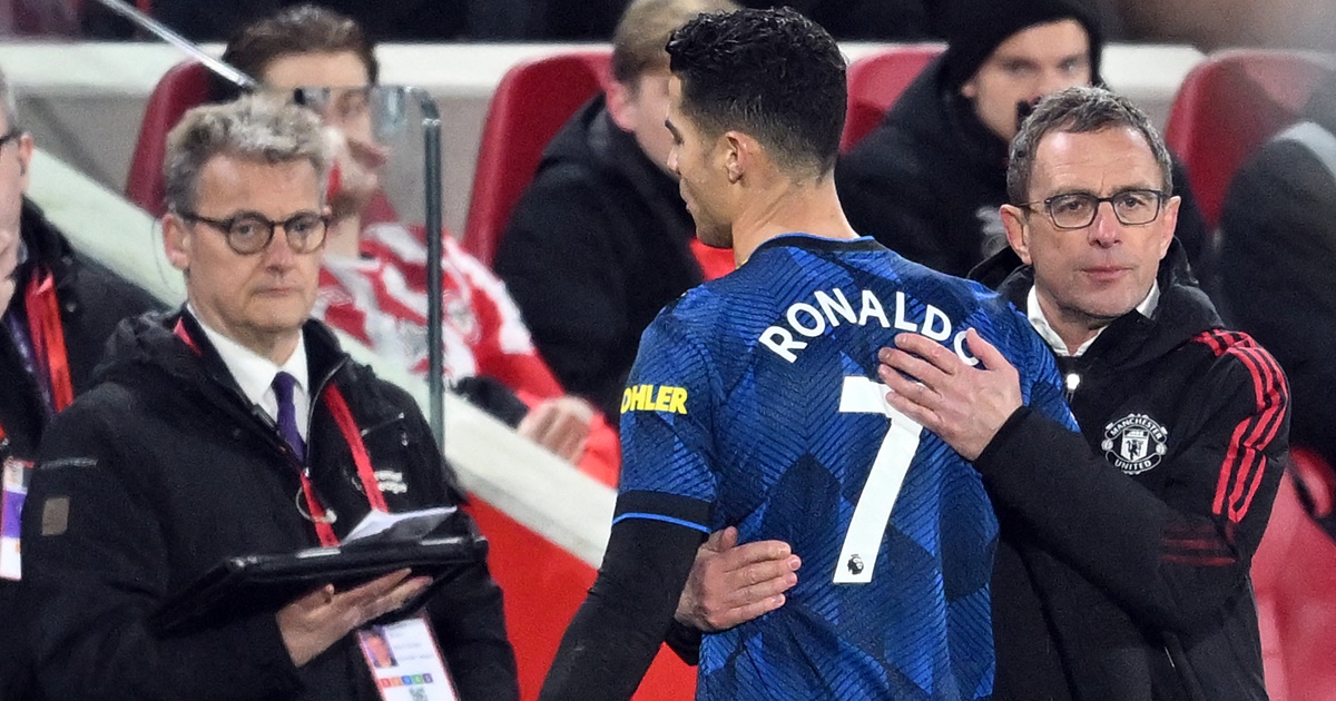 Ralf Rangnick xác nhận, sẵn sàng "trảm" Ronaldo ngay trận đấu West Ham
