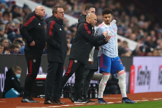 Jadon Sancho vẫn rất nhạt nhoà ở Old Trafford