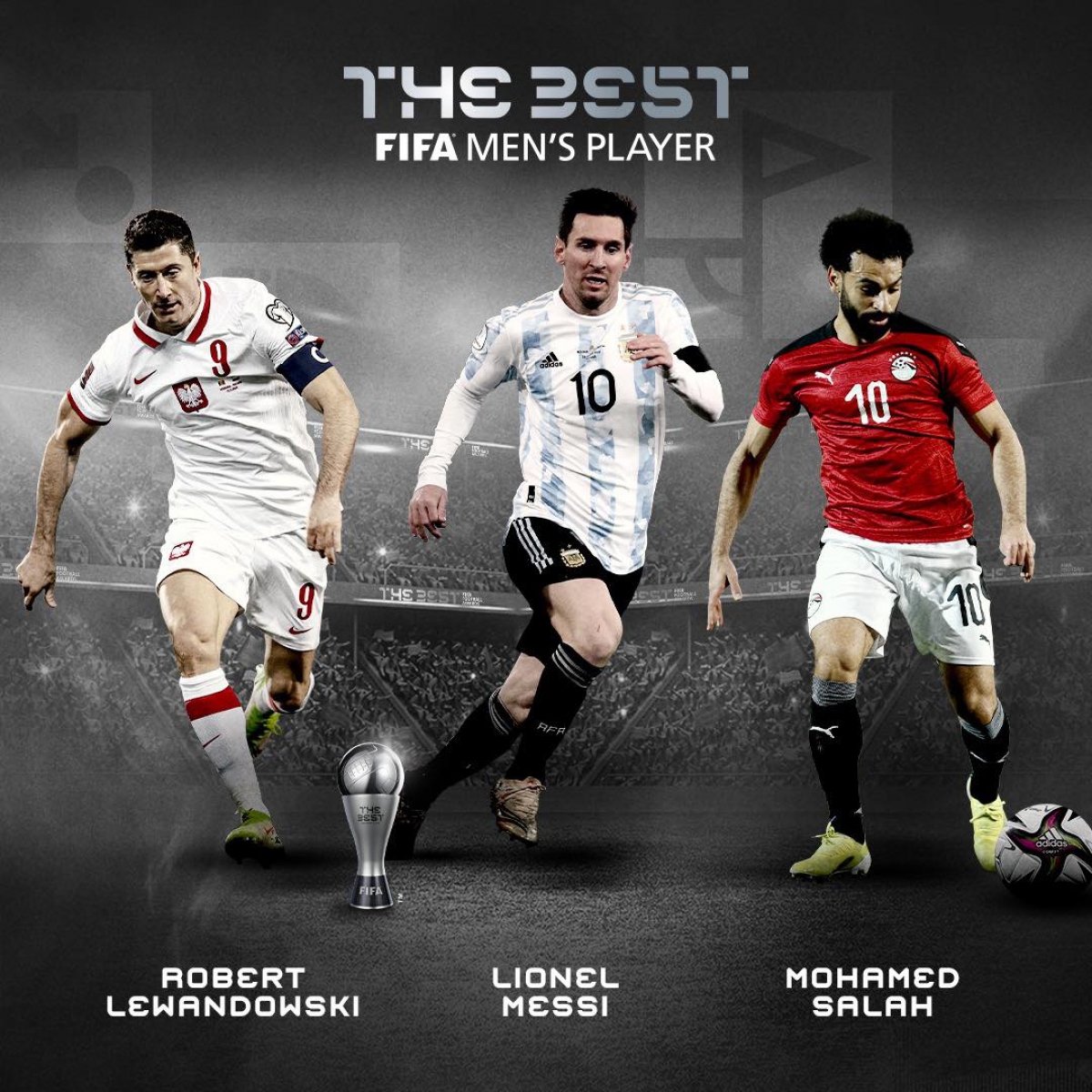 Lễ trao giải FIFA The Best 2021 diễn ra đêm nay: Messi đại chiến Salah - Lewandowski