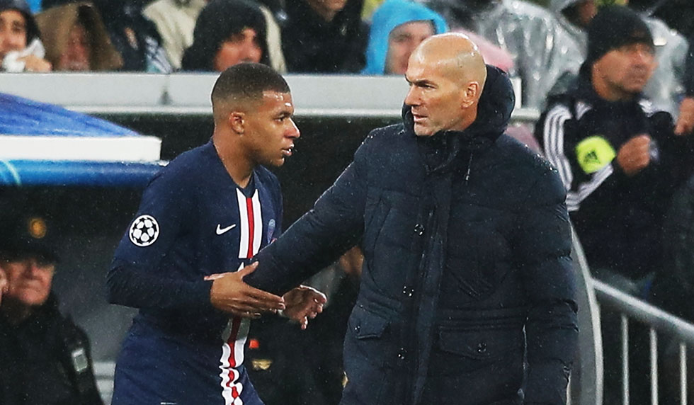 Zidane sẽ đến Paris để quản lý những siêu sao như Kylian Mbappe