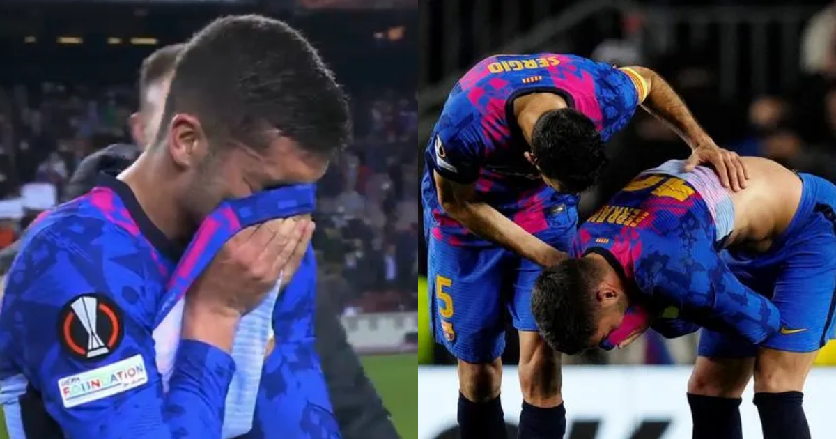Vì sao bom tấn Barca bật khóc sau trận hoà "hút chết" với Napoli?