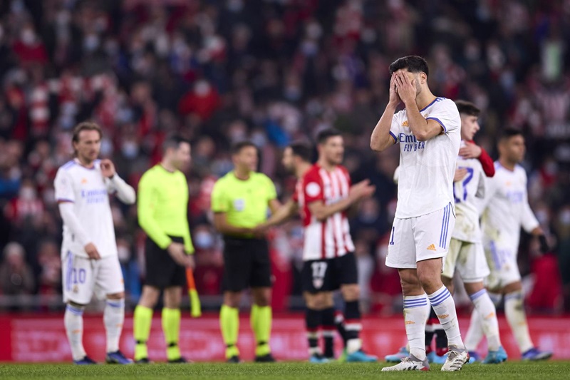 Real Madrid bị phải dừng chân ở tứ kết Cúp nhà Vua