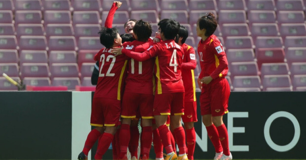 Đội tuyển nữ Việt Nam nhận thưởng lớn sau chiến tích giành vé đi World Cup