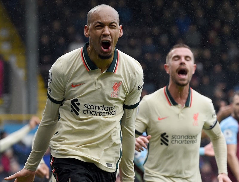 Fabinho ghi bàn thắng duy nhất cho Liverpool