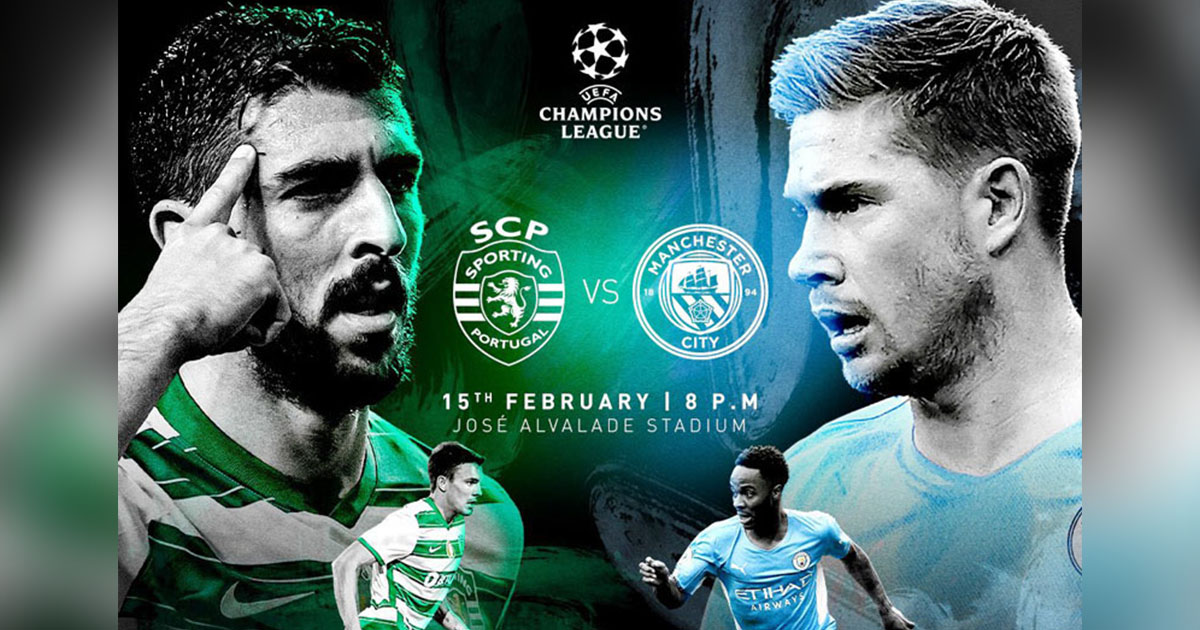 Link xem trực tiếp Sporting CP vs Manchester City, 3h ngày 16/2 | Hình 1
