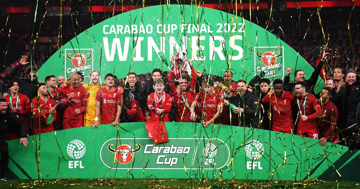 SỐC: Vô địch Carabao Cup, Liverpool nhận số tiền thưởng bèo bọt
