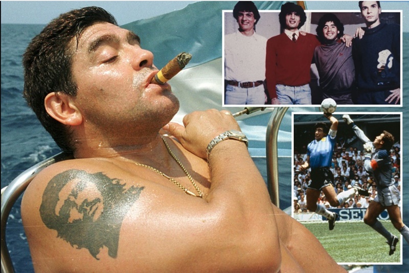 Maradona bên cạnh tài năng trên sân cỏ thì còn là tay chơi chính hiệu