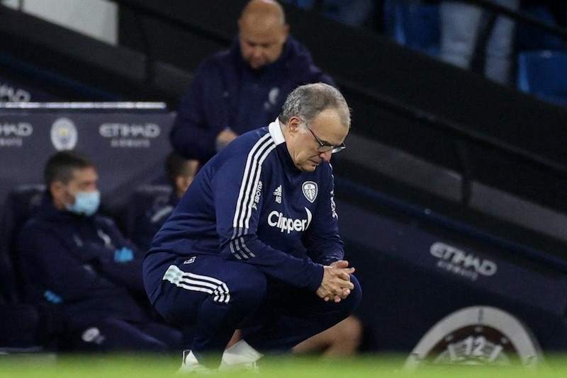 Marcelo Bielsa đang gặp quá nhiều khó khăn cùng với Leeds